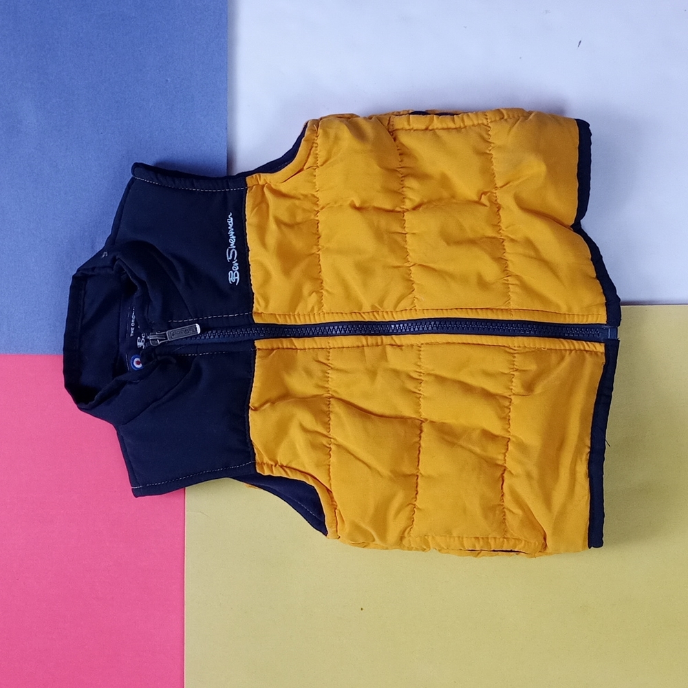Modern Boys Ben Sherman Essential Two-tone Quilted puffer Vest